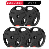 1 Pulgada Discos de Pesas Estándar, 5 x 5KG