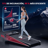 Cinta de Correr T7, Velocidad 1-6KM/H, 5% Inclinación Manual