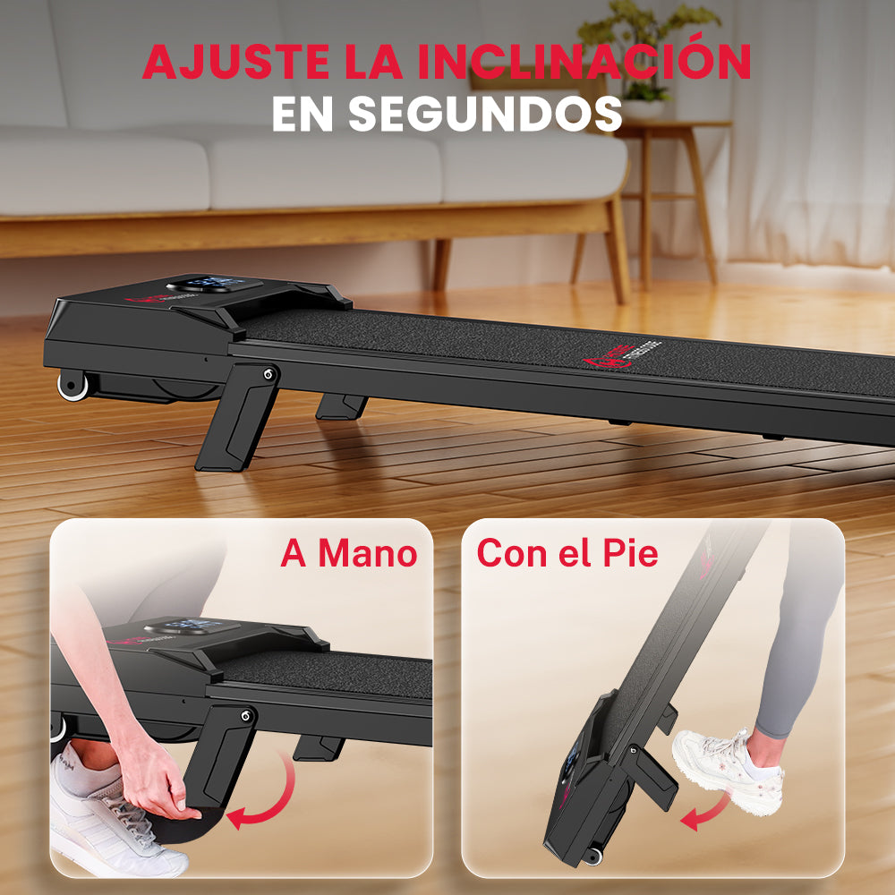 Cinta de Correr T7, Velocidad 1-6KM/H, 5% Inclinación Manual