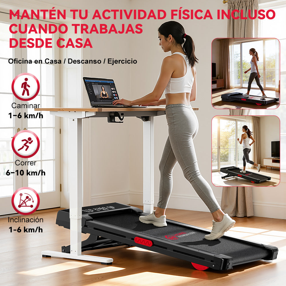 Cinta de Correr Y3 con Motor sin Escobillas, Inclinación Automática del 12%