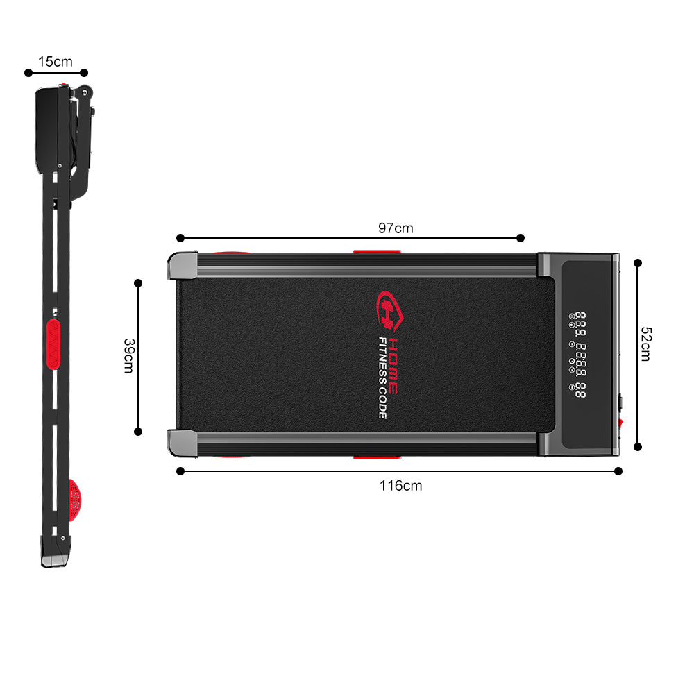 Cinta de Correr Y3 con Motor sin Escobillas, Inclinación Automática del 12%