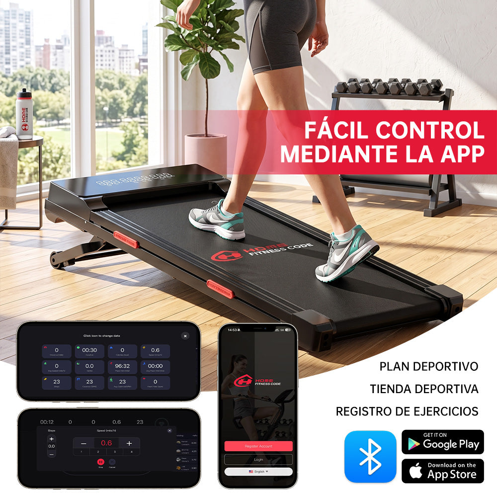Cinta de Correr Y5 con Motor sin Escobillas, 0%-15% Inclinación Automática