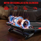 Cinta de Correr Y5 con Motor sin Escobillas, 0%-15% Inclinación Automática