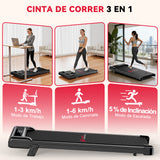 Cinta de Correr Z3 con Motor sin Escobillas, Velocidad 1-6KM/H, 5% Inclinación Manual
