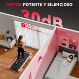 Cinta de Correr Z3 con Motor sin Escobillas, Velocidad 1-6KM/H, 5% Inclinación Manual