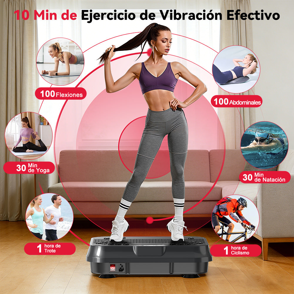 Plataforma Vibratoria F1, 250 Niveles de Intensidad