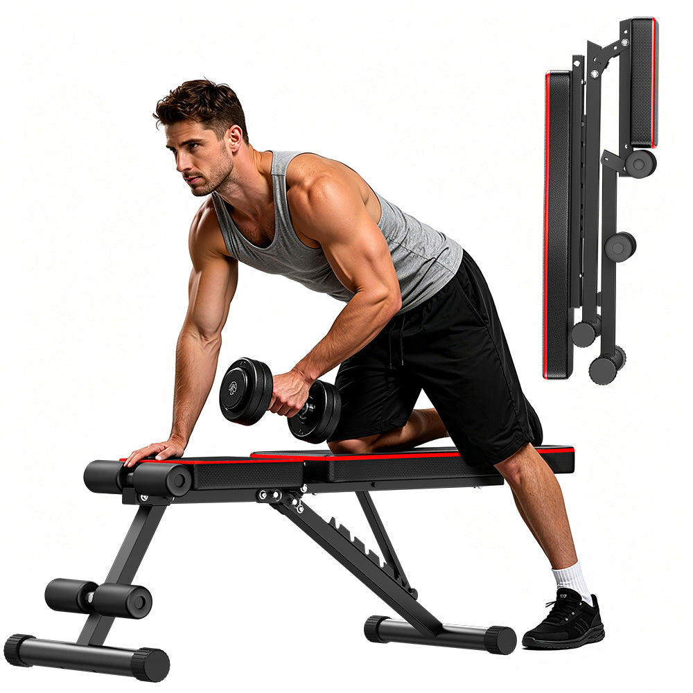 Banco de Entrenamiento Plegable B1, Respaldo Ajustable