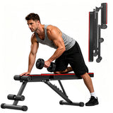 Banco de Entrenamiento Plegable B1, Respaldo Ajustable