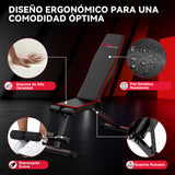 Banco de Entrenamiento Plegable B1, Respaldo Ajustable